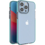 Hurtel Spring Case for iPhone 14 Pro Max silicone cover with frame light blue - (Spring Case IPHONE 14 PRO MAX LIGHT BLUE)