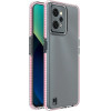 Hurtel Spring Case for Realme C31 silicone case with a frame light pink - (Spring Case Realme C31 Light Pink)