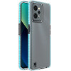 Hurtel Spring Case for Realme C31 silicone cover with frame light blue - (Spring Case Realme C31 Light Blue)