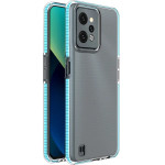 Hurtel Spring Case for Realme C31 silicone cover with frame light blue - (Spring Case Realme C31 Light Blue)
