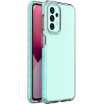 Hurtel Spring Case for Samsung Galaxy A23 silicone cover with frame light blue - (Spring Case Samsung A23 Light Blue)