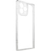 Hurtel Square Clear Case Cover for Samsung Galaxy A12 5G Transparent Gel Cover - (Square Clear Case Sam A12 5G TRANSPARENT)