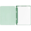Hurtel Stand Tablet Case Smart Cover case for iPad Pro 12.9 '' 2021/2020 with stand function green - (Tablet Case Book Apple iPad PRO 12,9 (2020/2021) Light Green)