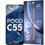 Hurtel Standard Tempered Glass Envelope tempered glass for Xiaomi Redmi 11A / Poco C55 / Redmi 12C 9H - (Tempered glass eco not branded Xiaomi Redmi 11A/Redmi 12C/Poco C55)