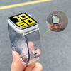 Hurtel Strap Light Silicone Wristband Strap Bracelet Watch Bracelet Watch 6/5/4/3/2 (44mm / 42mm) Yellow - (Strap Light Apple iWatch 2/3/4/5/6/SE 42/44 Yellow)