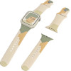 Hurtel Strap Moro Band for Apple Watch Ultra / 9 / 8 / 7 / 6 / SE / 5 / 4 / 3 / 2 (49mm / 45mm / 44mm / 42mm) Silicone Strap Watch Bracelet Pattern 6 - (Moro Strap Apple iWatch 42/44 Color 6)
