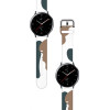 Hurtel Strap Moro Band For Samsung Galaxy Watch 42mm Silicone Strap Camo Watch Bracelet (1) - (Moro Strap Samsung Watch 20mm Color 1)