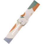 Hurtel Strap Moro Band For Samsung Galaxy Watch 42mm Silicone Strap Camo Watch Bracelet (11) - (Moro Strap Samsung Watch 20mm Color 11)