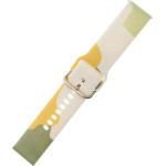Hurtel Strap Moro Band For Samsung Galaxy Watch 42mm Silicone Strap Camo Watch Bracelet (14) - (Moro Strap Samsung Watch 20mm Color 14)