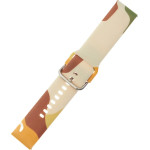 Hurtel Strap Moro Band For Samsung Galaxy Watch 42mm Silicone Strap Camo Watch Bracelet (16) - (Moro Strap Samsung Watch 20mm Color 16)