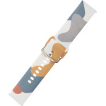 Hurtel Strap Moro Band For Samsung Galaxy Watch 42mm Silicone Strap Camo Watch Bracelet (2) - (Moro Strap Samsung Watch 20mm Color 2)