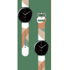 Hurtel Strap Moro Band For Samsung Galaxy Watch 42mm Silicone Strap Camo Watch Bracelet (3) - (Moro Strap Samsung Watch 20mm Color 3)