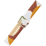 Hurtel Strap Moro Band For Samsung Galaxy Watch 42mm Silicone Strap Camo Watch Bracelet (4) - (Moro Strap Samsung Watch 20mm Color 4)