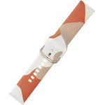 Hurtel Strap Moro Band For Samsung Galaxy Watch 42mm Silicone Strap Camo Watch Bracelet (5) - (Moro Strap Samsung Watch 20mm Color 5)