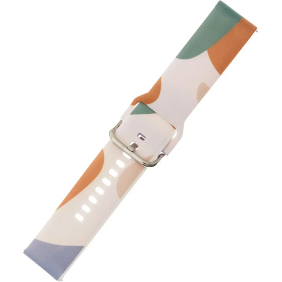 Hurtel Strap Moro Band For Samsung Galaxy Watch 46mm Silicone Strap Watch Bracelet Pattern 11 - (Moro Strap Samsung Watch 22mm Color 11)