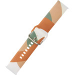 Hurtel Strap Moro Band For Samsung Galaxy Watch 46mm Silicone Strap Watch Bracelet Pattern 3 - (Moro Strap Samsung Watch 22mm Color 3)