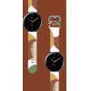 Hurtel Strap Moro Band For Samsung Galaxy Watch 46mm Silicone Strap Watch Bracelet Pattern 4 - (Moro Strap Samsung Watch 22mm Color 4)