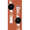 Hurtel Strap Moro Band For Samsung Galaxy Watch 46mm Silicone Strap Watch Bracelet Pattern 5 - (Moro Strap Samsung Watch 22mm Color 5)