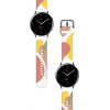 Hurtel Strap Moro Band For Samsung Galaxy Watch 46mm Silicone Strap Watch Bracelet Pattern 7 - (Moro Strap Samsung Watch 22mm Color 7)