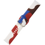 Hurtel Strap Moro Band For Samsung Galaxy Watch 46mm Silicone Strap Watch Bracelet Pattern 8 - (Moro Strap Samsung Watch 22mm Color 8)