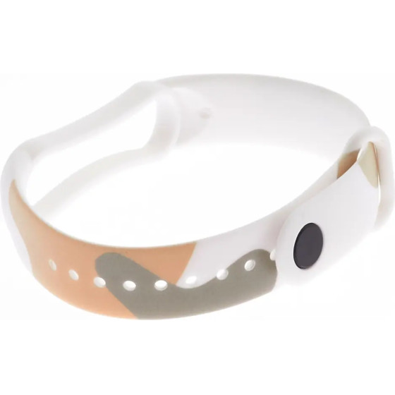 Hurtel Strap Moro Wristband for Xiaomi Mi Band 4 / Mi Band 3 Silicone Strap Camo Watch Bracelet (6) - (Moro Strap Xiaomi Mi Band 3/4 Color 6)