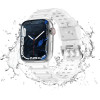 Hurtel Strap Triple Protection Apple Watch SE Band, 9, 8, 7, 6, 5, 4, 3, 2, 1 (41, 40, 38 mm) Band Bracelet Transparent - (Strap Triple Protection Apple Watch 38/40/41 FROSTED)