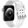 Hurtel Strap Triple Protection Apple Watch SE strap, 9, 8, 7, 6, 5, 4, 3, 2, 1 (41, 40, 38 mm) band bracelet white - (Strap Triple Protection Apple Watch 38/40/41 CLOUD WHITE)