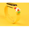 Hurtel Strap Xmas Wristband for Xiaomi Mi Band 4 / Mi Band 3 Christmas Silicone Strap Bracelet Yellow (house) - (Strap Xmas Xiaomi Mi Band 3 / 4 Yellow Lodge)