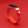 Hurtel Strap Xmas Wristband for Xiaomi Mi Band 6 / Mi Band 5 Christmas Silicone Strap Bracelet Red (Glove) - (Strap Xmas Xiaomi Mi Band 5 / 6 Red Glove)