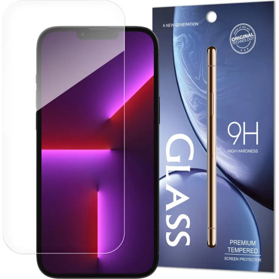 Hurtel Tempered Glass 9H screen protector iPhone 14 Pro Max (packaging - envelope) - (Tempered glass eco not branded IPHONE 14 PRO MAX)