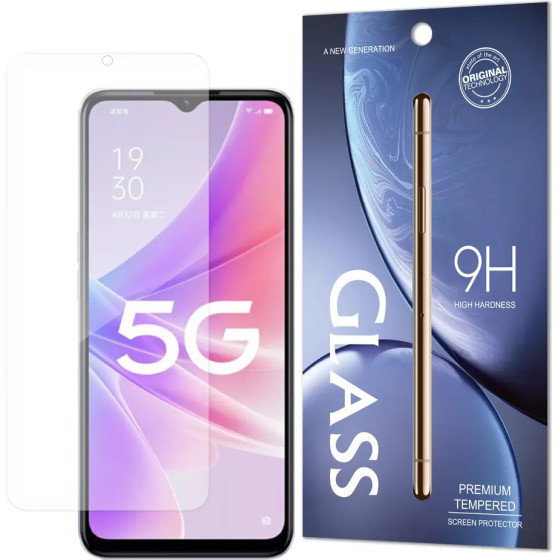 Hurtel Tempered glass eco not branded OPPO A57 5G 2022/A77 5G 2022/A57 4G 2022/K10 5G/Realme V23 5G/Realme Narzo50 - (Tempered glass eco not branded Realme Narzo50)