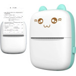 Hurtel Thermal printer mini cat HURC9 - blue - (HURC9B)