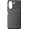 Hurtel Thunder Case armored case for Xiaomi Redmi 13c - black - (Thunder Case Xiaomi Redmi 13c Black)