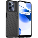 Hurtel Thunder Case case for Realme C35 silicone armor case black - (Thunder Case OPPO Realme C35 Black)