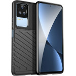 Hurtel Thunder Case case for Xiaomi Poco F4 5G silicone armor case black - (Thunder Case Xiaomi Poco F4 5G Black)
