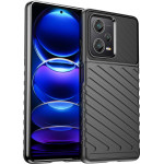 Hurtel Thunder Case case for Xiaomi Redmi Note 12 Pro+ silicone armor case black - (Thunder Case Xiaomi Redmi Note 12 Pro + Black)
