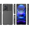 Hurtel Thunder Case case for Xiaomi Redmi Note 12 Pro+ silicone armor case black - (Thunder Case Xiaomi Redmi Note 12 Pro + Black)