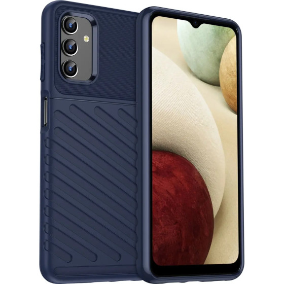 Hurtel Thunder Case flexible armored cover for Samsung Galaxy A13 5G blue - (Thunder Case Samsung A13 5G Blue)