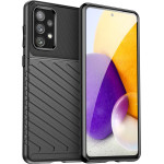 Hurtel Thunder Case flexible armored cover for Samsung Galaxy A73 black - (Thunder Case Samsung A73 5G Black)