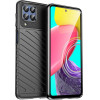 Hurtel Thunder Case flexible armored cover for Samsung Galaxy M53 5G black - (Thunder Case Samsung M53 Black)
