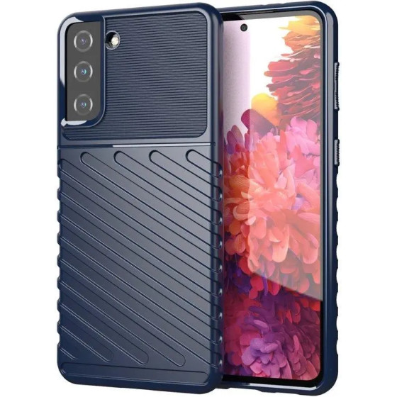 Hurtel Thunder Case flexible armored cover for Samsung Galaxy S22 + (S22 Plus) blue - (Thunder Case Samsung S22 Plus Blue)