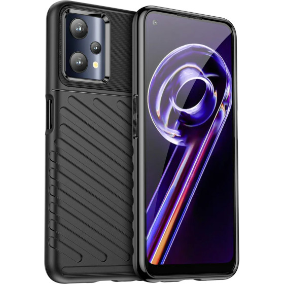 Hurtel Thunder Case flexible armored cover Realme 9 Pro black - (Thunder Case REALME 9 PRO Black)