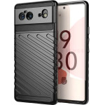 Hurtel Thunder Case Flexible Tough Rugged Cover TPU Case for Google Pixel 6 black - (Thunder Case Google Pixel 6 Black)