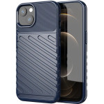 Hurtel Thunder Case Flexible Tough Rugged Cover TPU Case for iPhone 13 mini blue - (Thunder Case iPhone 13 Mini Blue)