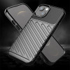 Hurtel Thunder Case Flexible Tough Rugged Cover TPU Case for iPhone 13 mini blue - (Thunder Case iPhone 13 Mini Blue)