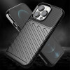 Hurtel Thunder Case Flexible Tough Rugged Cover TPU Case for iPhone 13 Pro black - (Thunder Case iPhone 13 PRO Black)