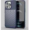 Hurtel Thunder Case Flexible Tough Rugged Cover TPU Case for iPhone 13 Pro blue - (Thunder Case iPhone 13 PRO Blue)
