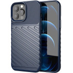 Hurtel Thunder Case Flexible Tough Rugged Cover TPU Case for iPhone 13 Pro Max blue - (Thunder Case iPhone 13 PRO MAX Blue)