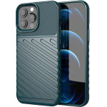 Hurtel Thunder Case Flexible Tough Rugged Cover TPU Case for iPhone 13 Pro Max green - (Thunder Case iPhone 13 PRO MAX Green)