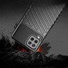 Hurtel Thunder Case Flexible Tough Rugged Cover TPU Case for Samsung Galaxy A22 4G blue - (Thunder Case Samsung A22 4G Blue)